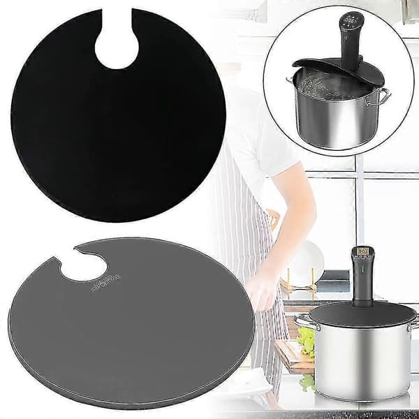 Sous Vide Precision Culinary Cooker Silikonlock Passar 10,5\" Gryta Lättviktsförsegling Isolerande C