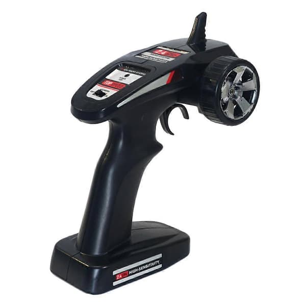 Metalliseos 1/12 RC-panssarivaunun varaosat tarvikkeet DIY-auton kuori harmaa remote controller