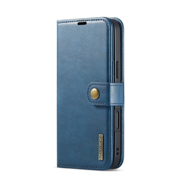 DG MING iPhone 17 2-i-1 Magnetisk Lommebokveske - Blå Blå blue