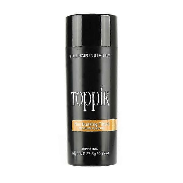 Hårfibre Keratin Topic Tykningsspray Hårbyggende Fibre mediumblonde