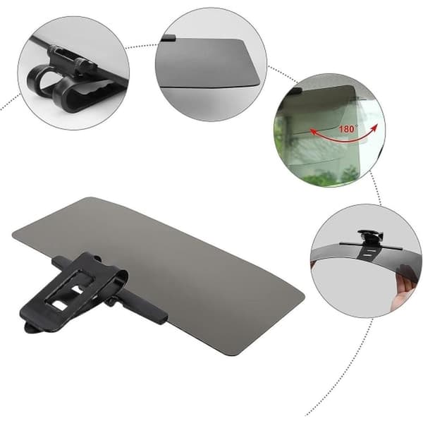 Car Sun Visor Extender - Anti-Glare Car Sun Visor Extension - Universal Fit for Driver or Passenger Side