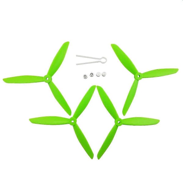 4X plast tre propell erstatning for MJX B HS700 Green