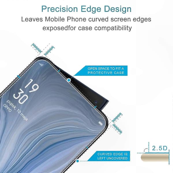 Näytönsuoja Oppo Reno 5G -älypuhelimelle