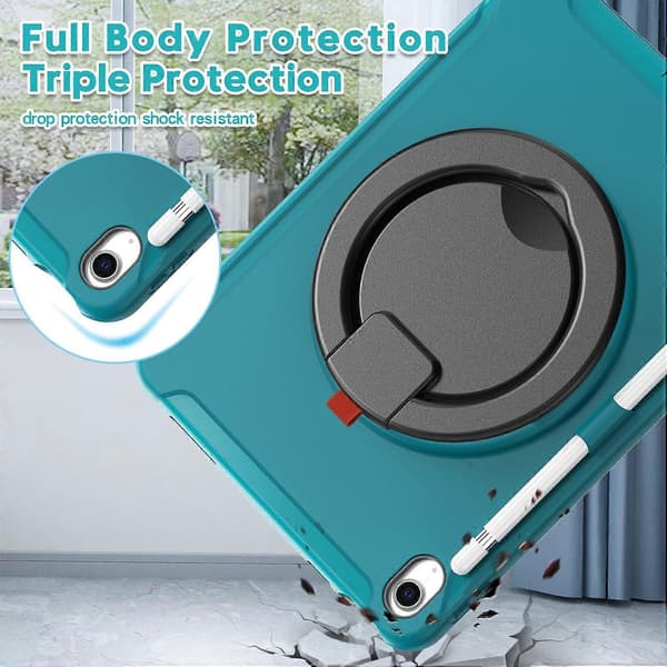 TPU + PC skyddande surfplattefodral för iPad 10:e generationen 10.9 2022 Blue