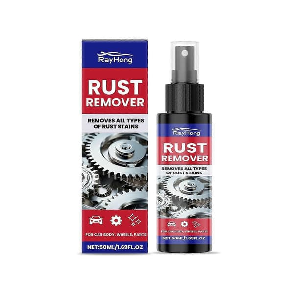 Rayhong Rustfjerningsspray Metallfelg Polering Renovering Glansherding Skånsom Rengjøring Avrusting Rustflekker