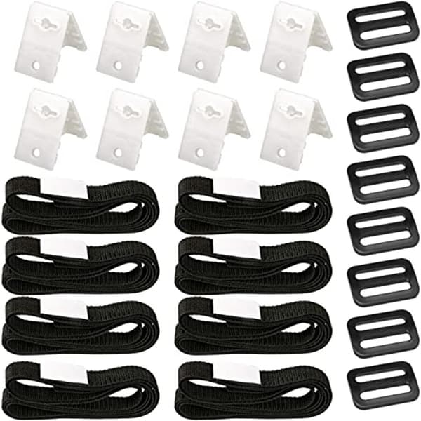 Durable Pool Cover Attachment Kit Bubble Wrap Cover Sunshade Roller Strap Kit Easy to Attach for Indoor Outdoor Use