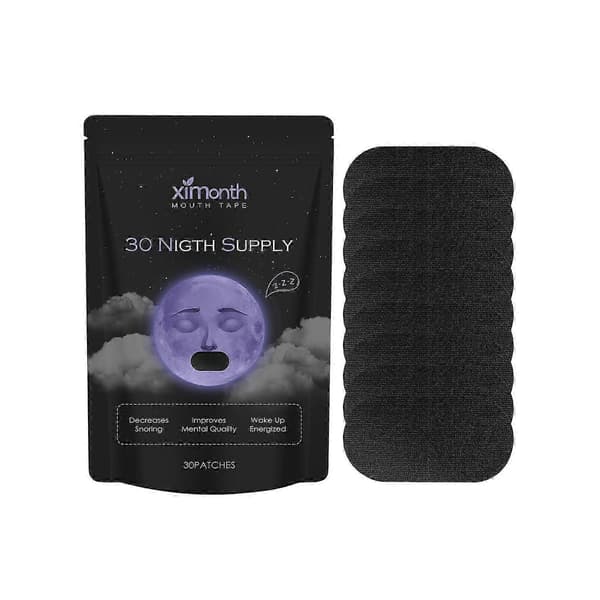 Anti-snorke søvnplaster, kropspleje, åndbart, behagelig nattesøvn, snorkelindring, 30 stk.