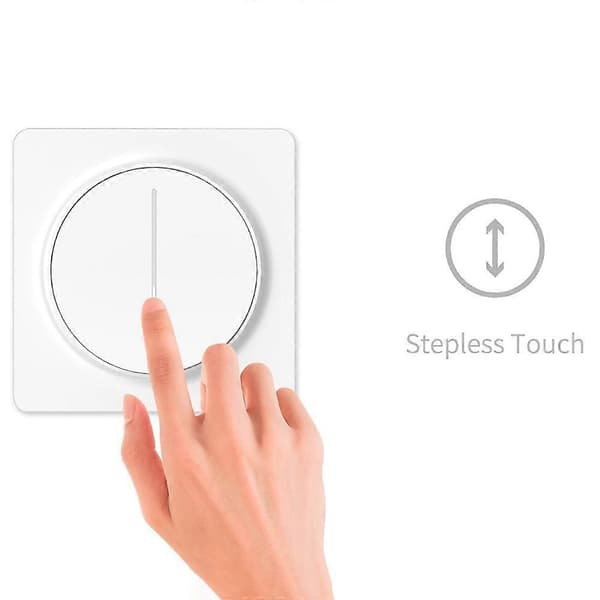 Praktisk og vakker europeisk standard Zigbee Smart Dimmerbryter Berøringsfri Lyskontrollerpanel