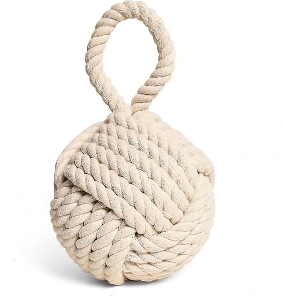 Repstopper i rep, tung dörrstopp, knuten nautisk dörrstopp