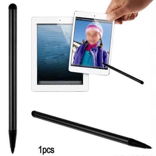 Praktisk og smuk sort kapacitiv touch screen stylus pen til tablettelefon