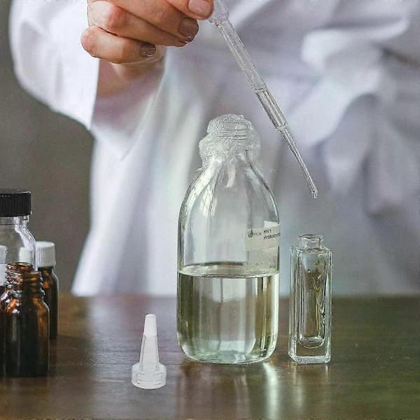 20 stk. ampuldispenserhætte ampuldråbedispensere gennemsigtig dråbedelerhætte ampul blød rørhætte ampuldråbedelerhætte Transparent 4.00X2.00X2.00CM