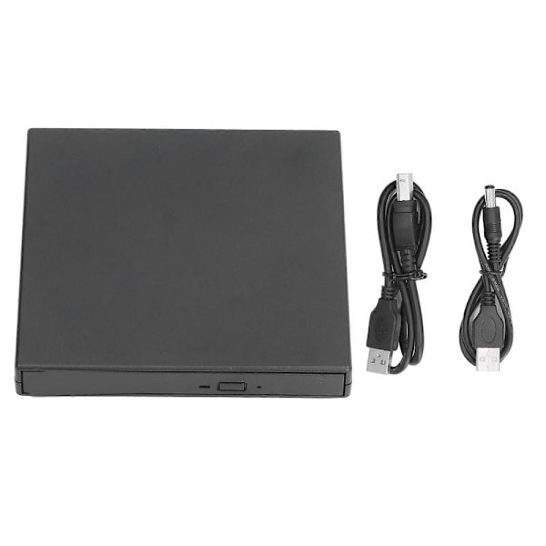 Eksternt CD DVD-drev USB-port Slankt bærbart optisk drev til bærbar computer Bærbar CD-brænder til Win til OS til Linux