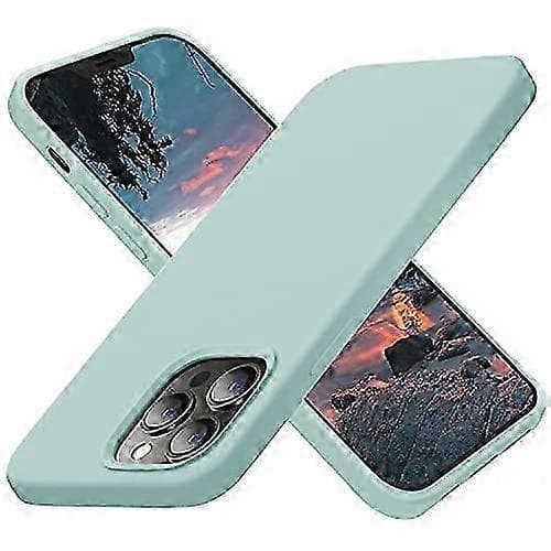 iPhone 14 Pro-deksel [flytende silikon slank passform] Ultratynt matt søtt 14 Pro-deksel for kvinner og menn 26s