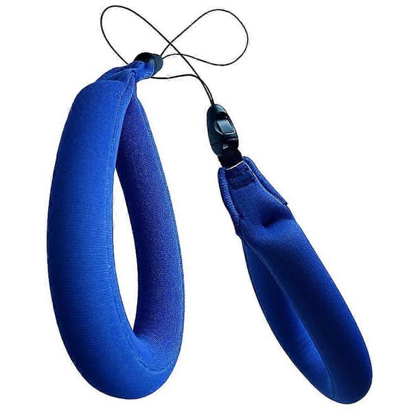 Floating Wrist Strap for Camera, for GoPro Camera, Neoprene, EPE Foam, Waterproof Phone Lanyard - Blue Multicolor Multicolor Blue