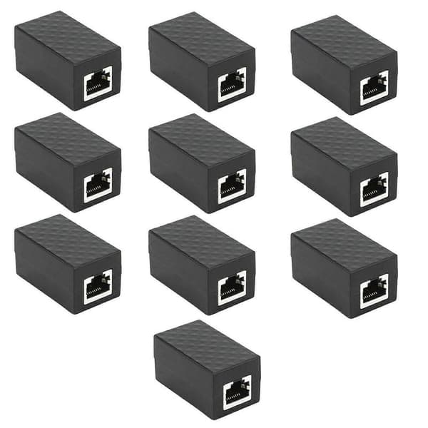 10x RJ45 Åskledare Adapter Ethernet Överspänningsskydd Skydda Enhet tF FP