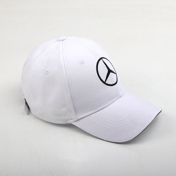 Benz original baseballcaps, unisex, hvit