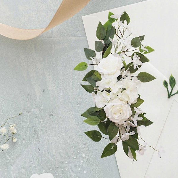 Bryllupsbue Blomster Velkomstskilt Arrangementer