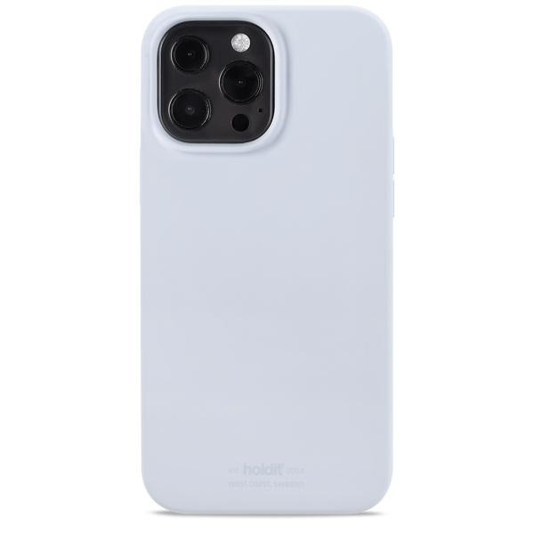 hold iPhone 13 Pro Max Cover Silikone Mineralblå 50