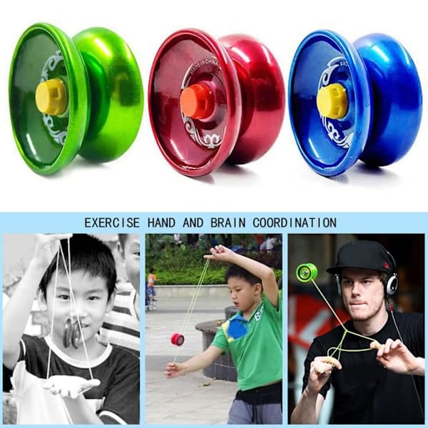 Professionel Yo-Yo til børn og begyndere, responsiv automatisk retur Yo-Yo bedst til string tricks V7i6