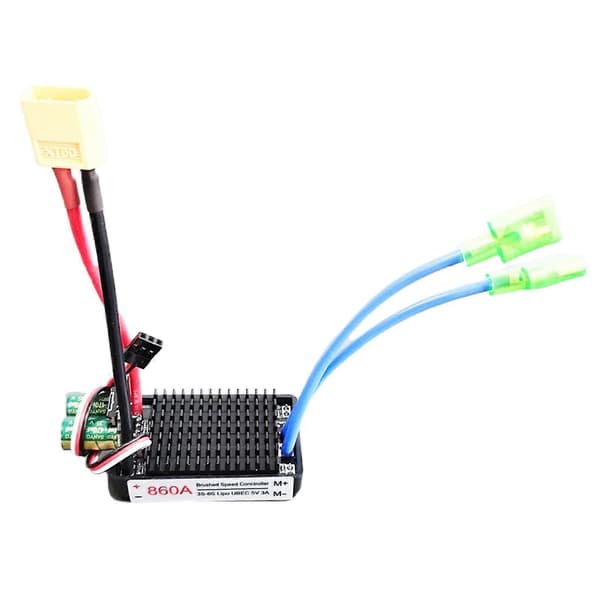 Dolity Vanntett Hastighetsregulator Høy Effekt for RC Speedbåter Skip XT60 Plug