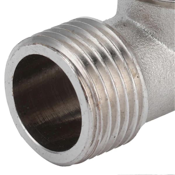 G1/2 han/hun gevind T-stik, rustfrit stål vandrør T-adapter