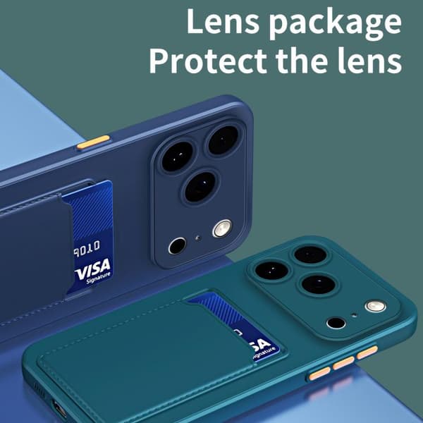 iPhone 17 Pro-deksel med kortspor og kontrastknapper {hw}