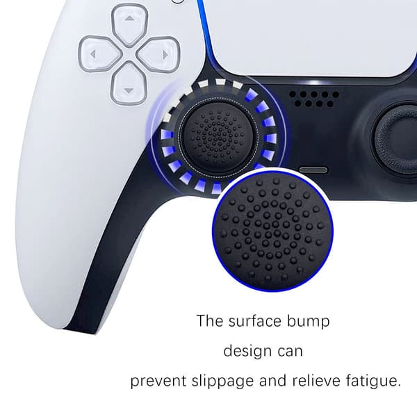 8 stk PS5 Gamepad Tommelfingergreb Joystick Ekstra Høj Beskyttelse