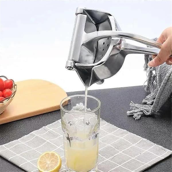 Praktisk og vakker manuell juicer i aluminiumslegering av matkvalitet