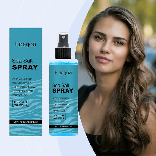 Havsalt Tekstur Hårspray Forfriskende Luftig Styling Volumengivende Hårvoks Hårgel Sæt Gel
