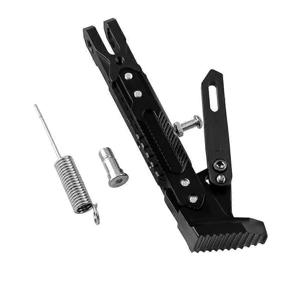 Praktiskt och vackert justerbart sidostöd, litet parkeringsstöd i aluminiumlegering, justerbart sidostöd, bra