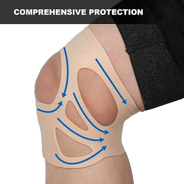Water Sports Knee Pads - Ultra-Thin Waterproof Silicone Knee Pads