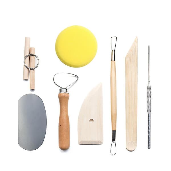 25 st Polymer Clay Tools Modeling Clay Sculpture Tool Kits For Pottery Sculpture Wooden Dotting Tools