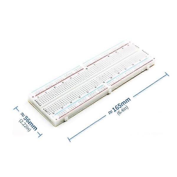 Praktisk og vakker Delock Breadboard 630/200 kontakter