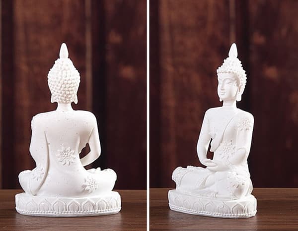 #Buddhafigur Buddhastaty 11cm Skulptur Heminredning#