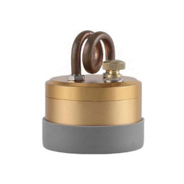 Mini Alkoholspis Utomhus Bärbar Solid Skal Kraftfull Säker Spritbrännare Camping Vindtät Kortspis Guld Guld