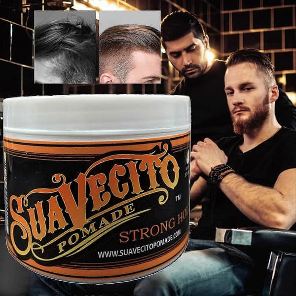 3X Suavecito Firme Classic Hårpomade - Stærkt Hold Styling til Mænd og Kvinder
