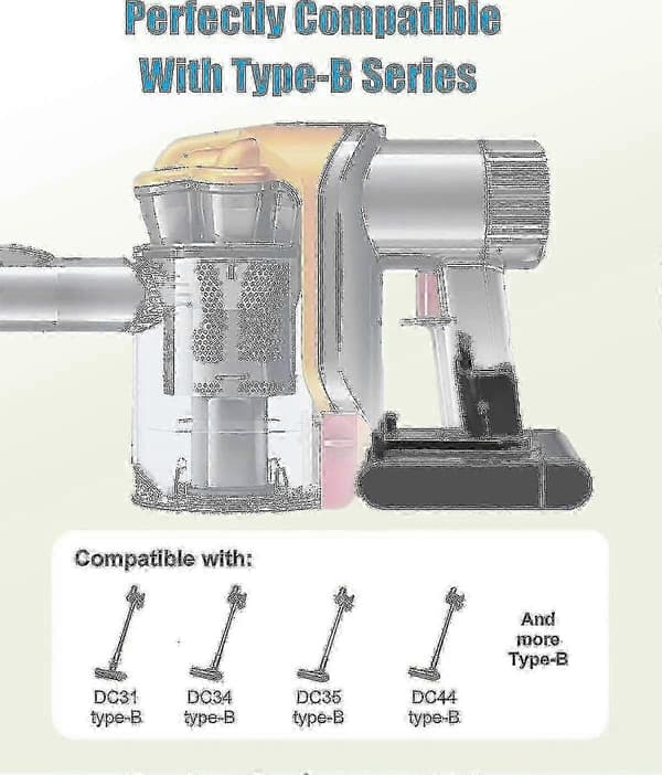 25-26 Dc45 Dc35 Dc44 Dc34 Dc31 Batteri Kompatibelt Dyson Handdammsugare Reservdelar Batteri, 22.2v