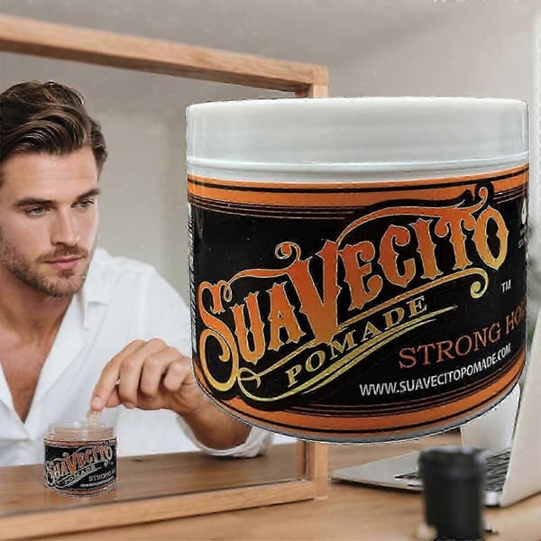 3X Suavecito Firme Classic Hårpomada - Stark Stadga Styling för Män & Kvinnor WS
