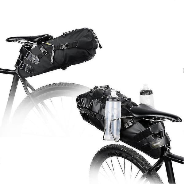 Bicycle Saddle Bag Stabilizer Bracket Road Bike Rear Rack Bag Rack With Kettle Mounting Hole For B