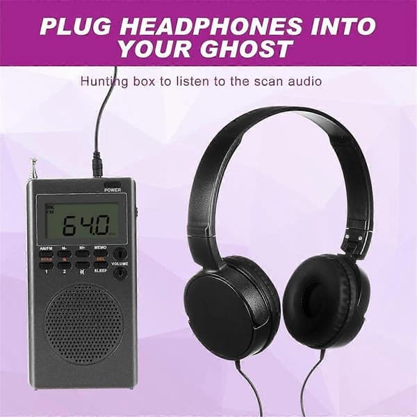 Ghost Hunting Equipment Kit with EMF Meter & Ghost Box, Paranormal Tool Set, Home Use Edition