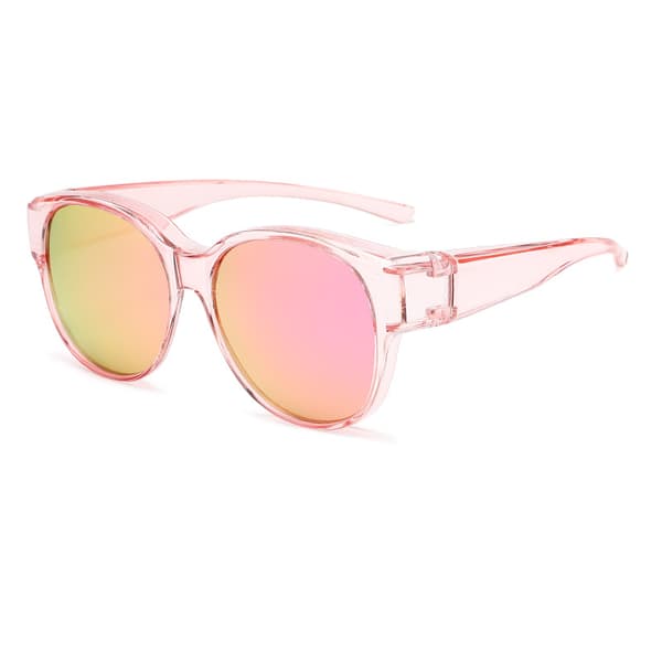 【Solbriller】2-pakning Oversized Over Glasses Solbriller for Kvinner Firkantede Passer Over Polariserte Solbriller UV400