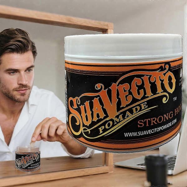 1-3X Suavecito Firme Classic Hårpomada - Stark Stadga Styling för Män & Kvinnor 3PCS