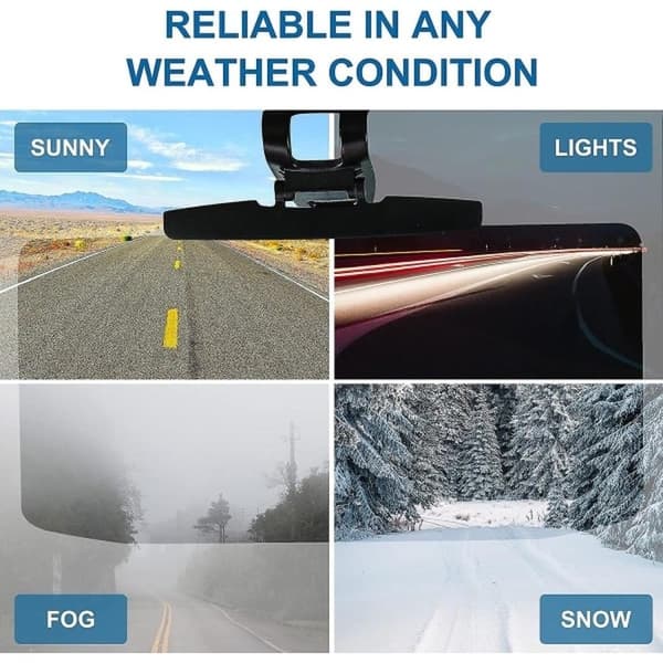 Car Sun Visor Extender - Anti-Glare Car Sun Visor Extension - Universal Fit for Driver or Passenger Side