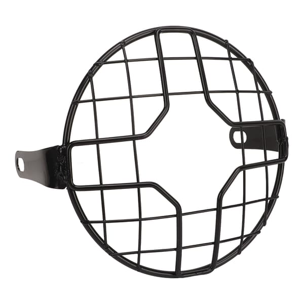 Motorcycle Headlight Guard Grill Headlight Mesh Grill Cover Universal for Motorcycle with 6.5 inch Headlight Section