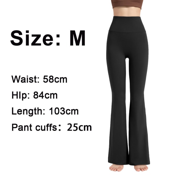 Women's Yoga Flare pants High waist buttock lifting wide leg