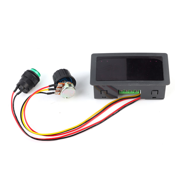 CCM5D Digitaalinen PWM DC Näyttömoottorin Säädin 6V 12V 24V Säädettävä Portaaton Nopeudenohjain