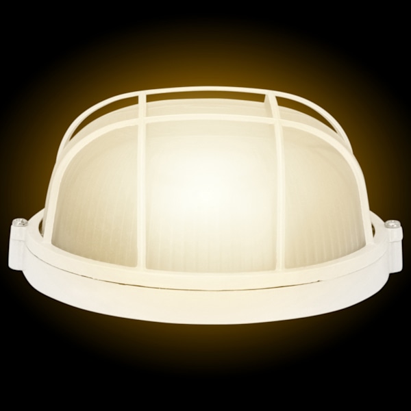 Klassisk design, väderbeständig ytbehandling takmonterad lampa, lämplig för bastu och ångbad med hög temperatur med E27-sockel