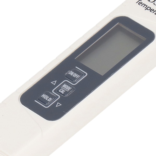 EC TDS Meter 3 i 1 3 Taster 0‑9999ppm Vandkvalitetstestpen EC TDS Meter til Drikkvand Akvarier Pool