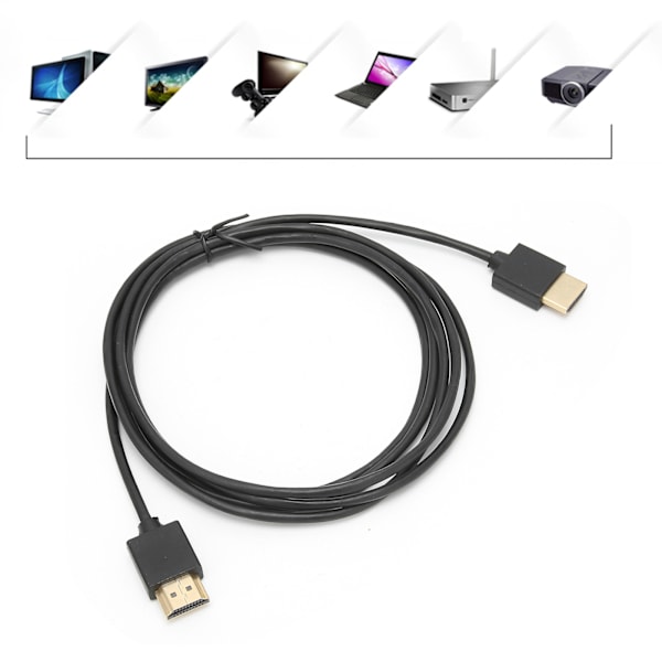 HD Multimedia Interface til HD Multimedia Interface Overførselskabel til TV OS/HDTV/Xbox/PS4/PS3/Projektor 2.0m