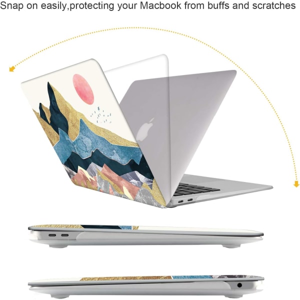 MacBook Air 13 tommer etui 2020 2019 2018 udgave